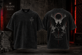 Shadow Heavy 240 GSM oversized tee front and back
